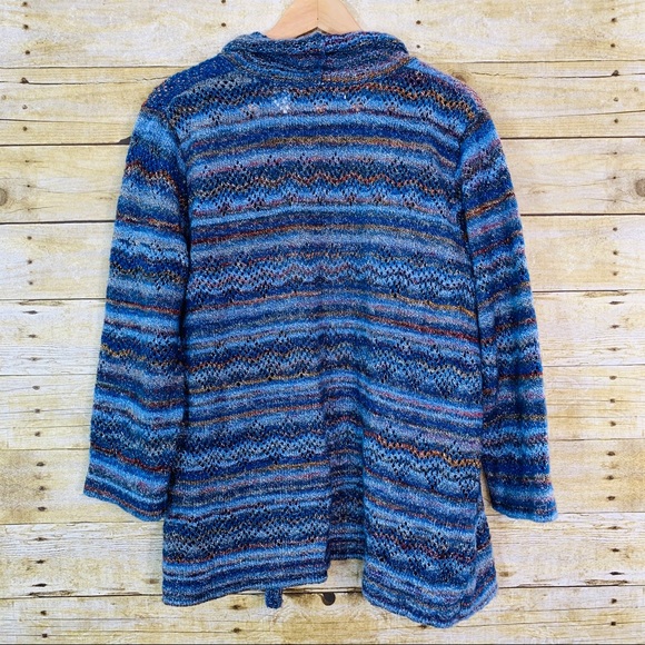 Alfred Dunner Cardigan Open Front Size Large - Picture 2 of 4